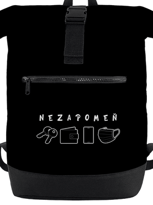 Nezapomeň batoh Black