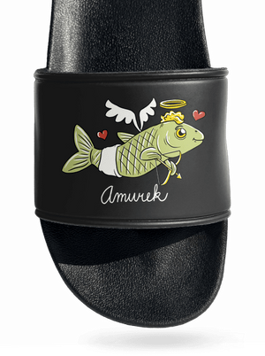 Amurek pantofle Black