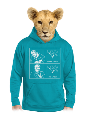 Cimrman: Copak jmelí dětská mikina klokanka Hawaiian Blue