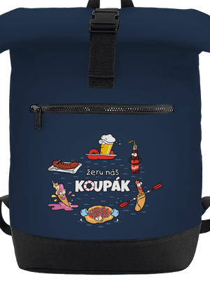 Český koupák batoh French Navy