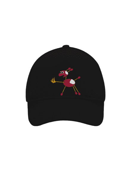 Kaštany kšiltovka baseballka Black