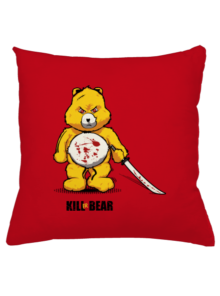 Killer bear polštář Red
