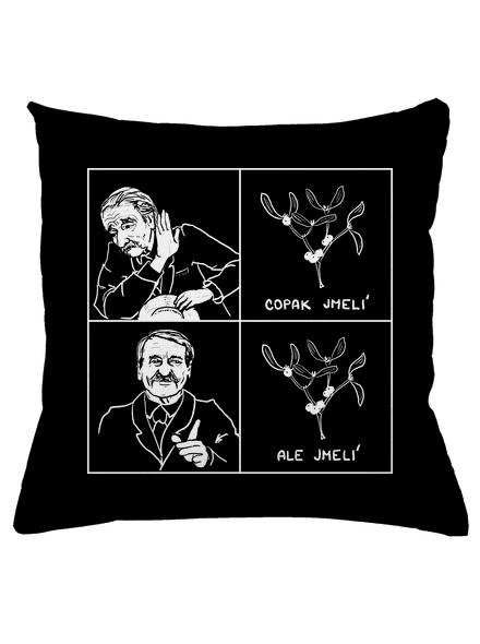 Cimrman: Copak jmelí polštář Black