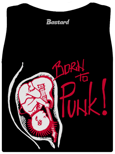Born to punk dámské tílko klasické Black