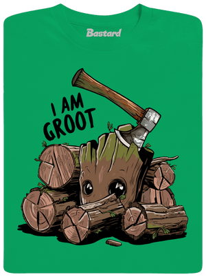 I Am Groot pánské tričko Kelly Green