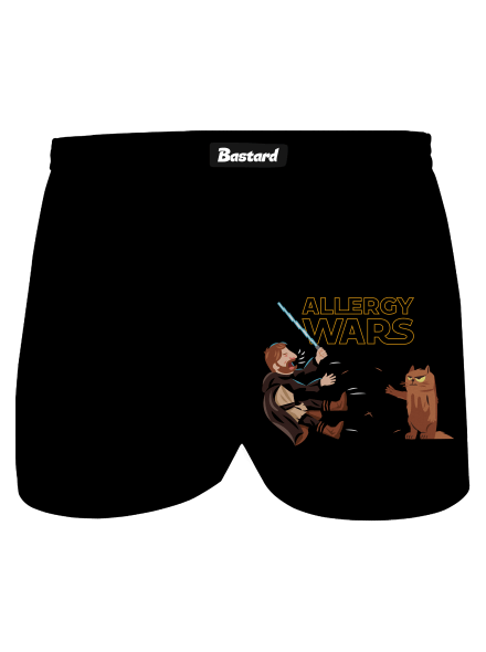Allergy Wars pánské trenky Black