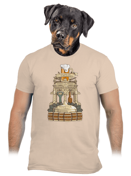 Pivní oltář pánské tričko Sand