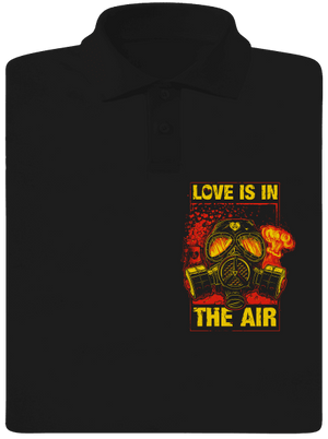 Love is in the Air pánská polokošile Black