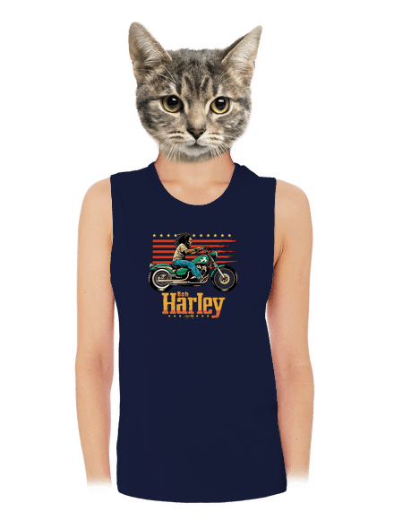 Bob Harley dámské tílko volné Navy