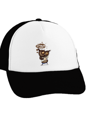 Potřebuju víc kafe kšiltovka truckerka Black cap