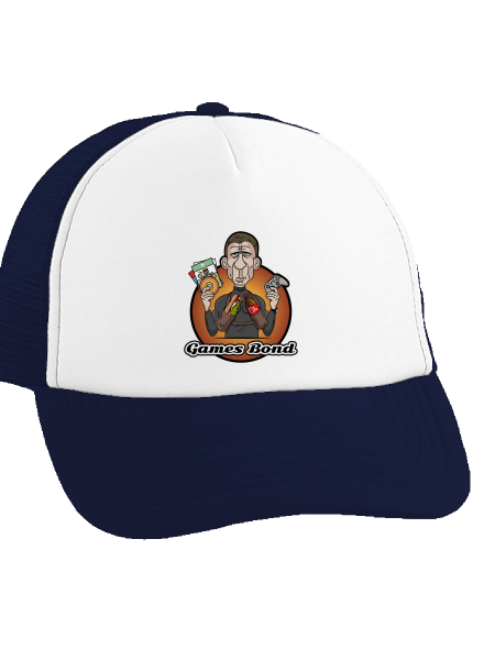 Games Bond kšiltovka truckerka French Navy cap