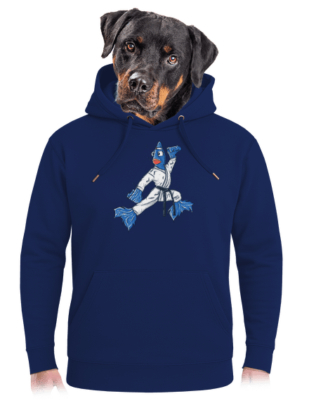 Bojovnice unisex mikina premium Navy