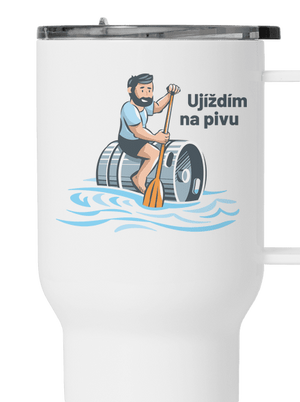 Ujíždím na pivu termohrnek White