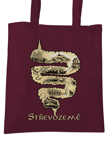 Střevozemě taška Burgundy