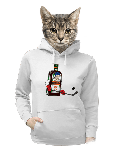 Jágrmeister dámská mikina klokanka White