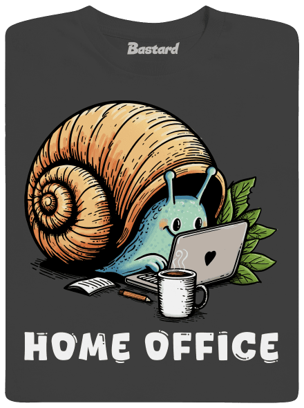 Šnekův home office pánské dlouhý rukáv Dark Grey