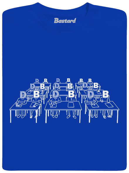 Cimrman: Debil, blbeček pánské dlouhý rukáv Royal Blue