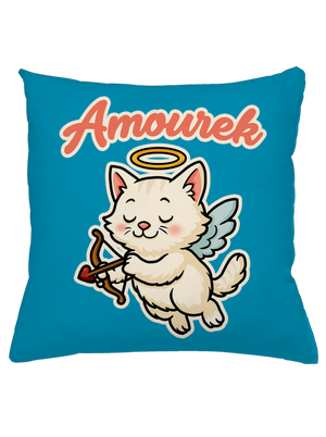 Amourek polštář Blue Turquoise