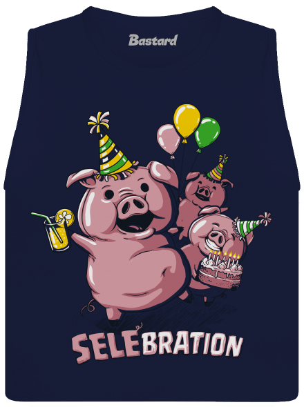 Selebration dámské tílko volné Navy