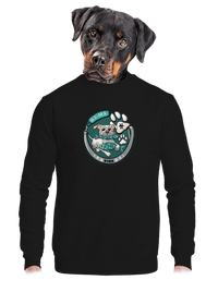 unisex mikina bez kapuce