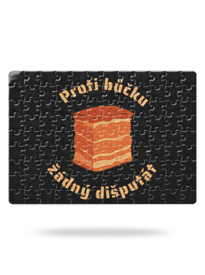 Proti bůčku žádný dišputát puzzle White