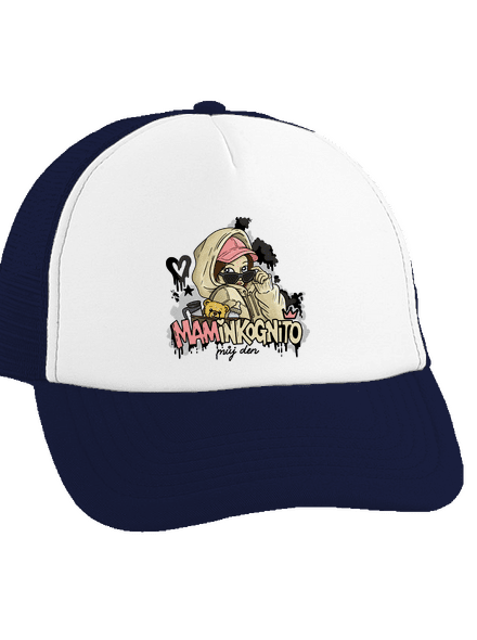 Maminkognito kšiltovka truckerka French Navy cap