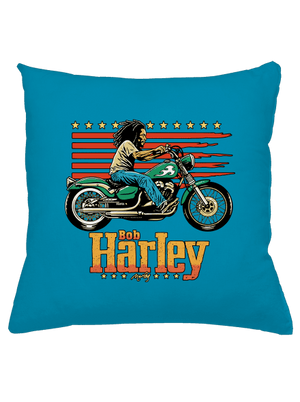 Bob Harley polštář Blue Turquoise