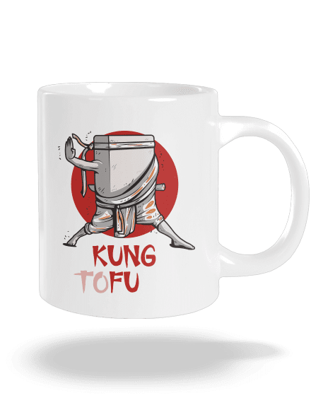 Kung Tofu velký hrnek White