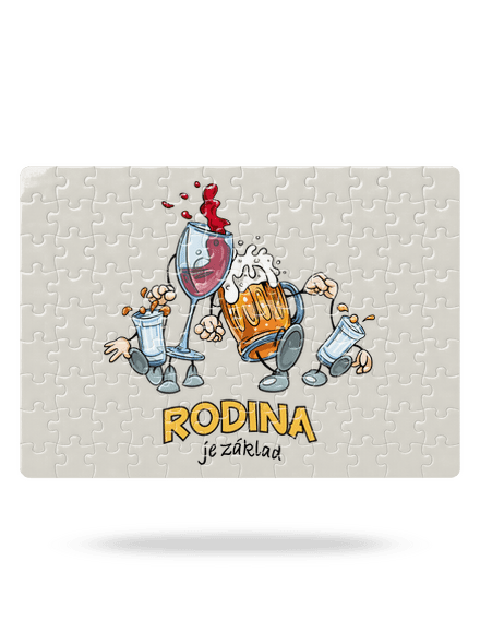 Rodina je základ puzzle White