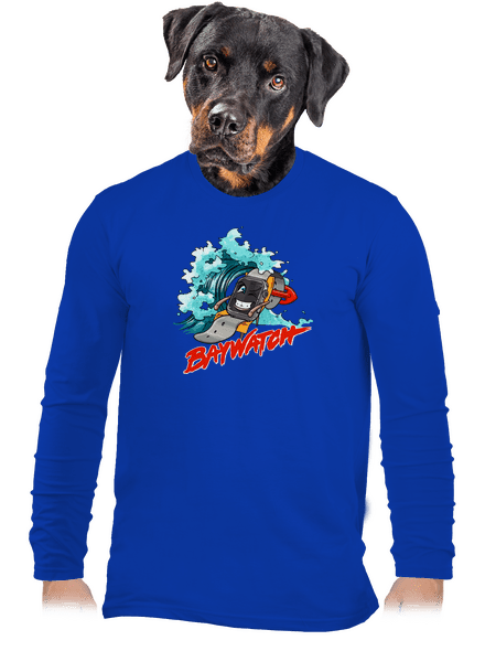 Baywatch pánské dlouhý rukáv Royal Blue