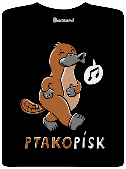 Ptakopísk pánské dlouhý rukáv Black