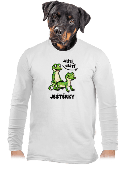Ještě, ještě pánské dlouhý rukáv White