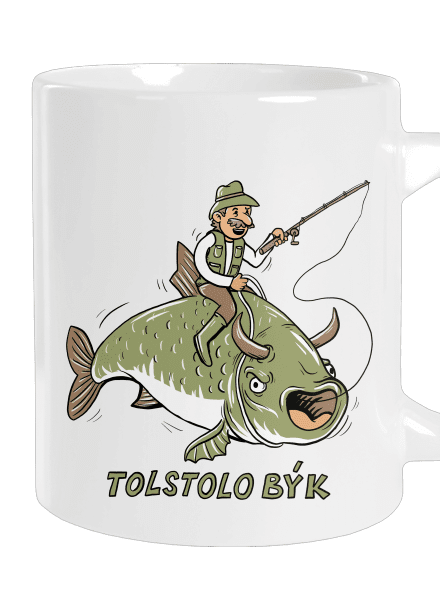 Tolstolobýk velký hrnek White