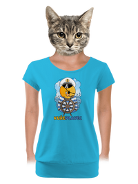 dámské tričko s lemem