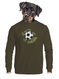 unisex mikina bez kapuce