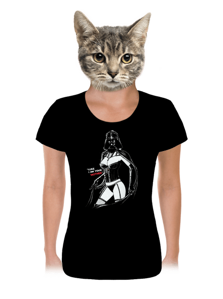 Mrs. Vader dámské tričko Black