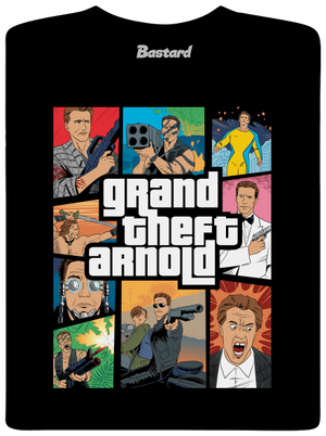 Grand Theft Arnold pánské tričko Black