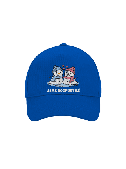 Rozpustilí sněhuláci kšiltovka baseballka Bright Royal