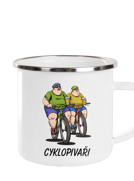 Cyklopivaři plecháček White