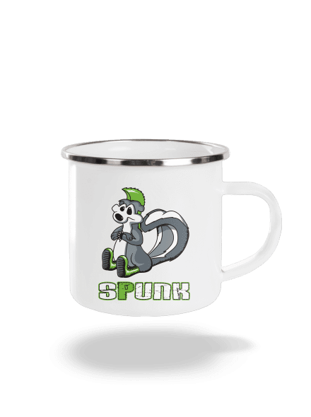 Spunk plecháček White