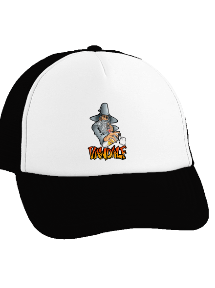 Vandalf kšiltovka truckerka Black cap