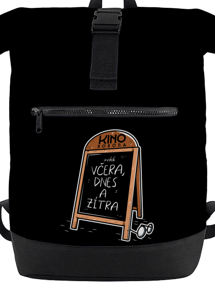 Včera, dnes a zítra batoh Black