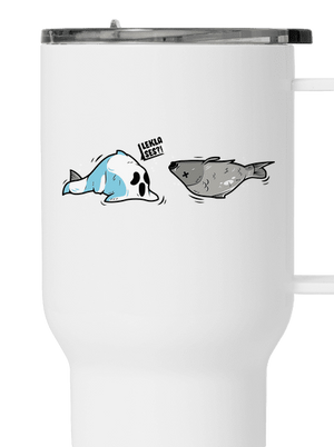 Leklá ryba termohrnek White