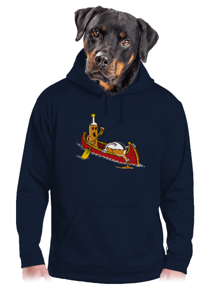 Rumáci pánská mikina klokanka Navy