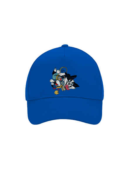 Border kolie kšiltovka baseballka Bright Royal
