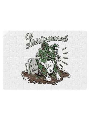 Lassie se vrací puzzle White