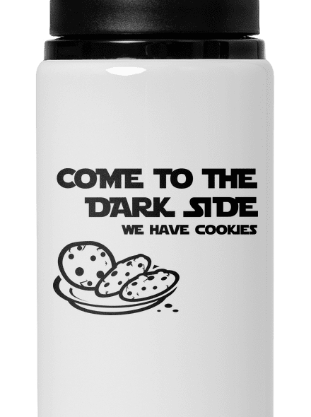 Come to the dark side lahev na vodu White