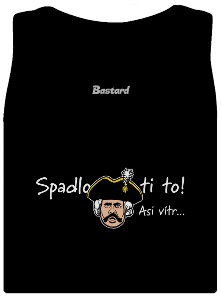 Spadlo ti to dámské tílko klasické Black