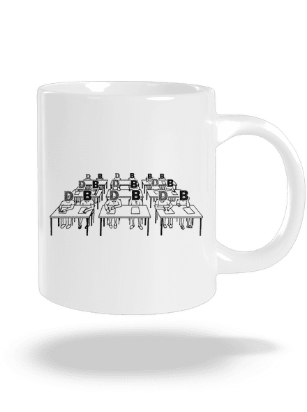 Cimrman: Debil, blbeček velký hrnek White