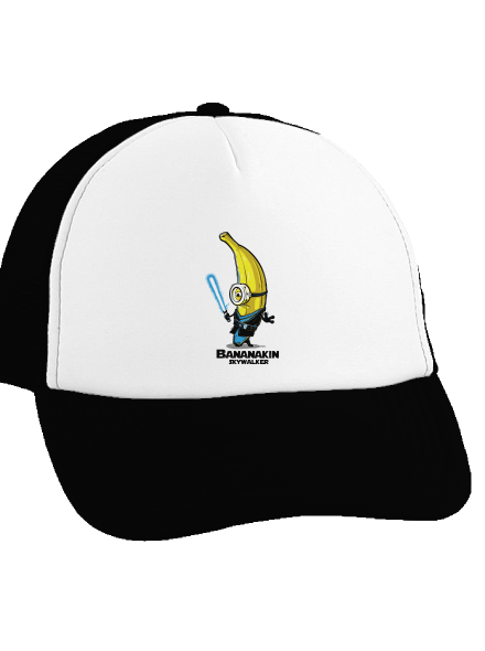 Bananakin Skywalker kšiltovka truckerka Black cap